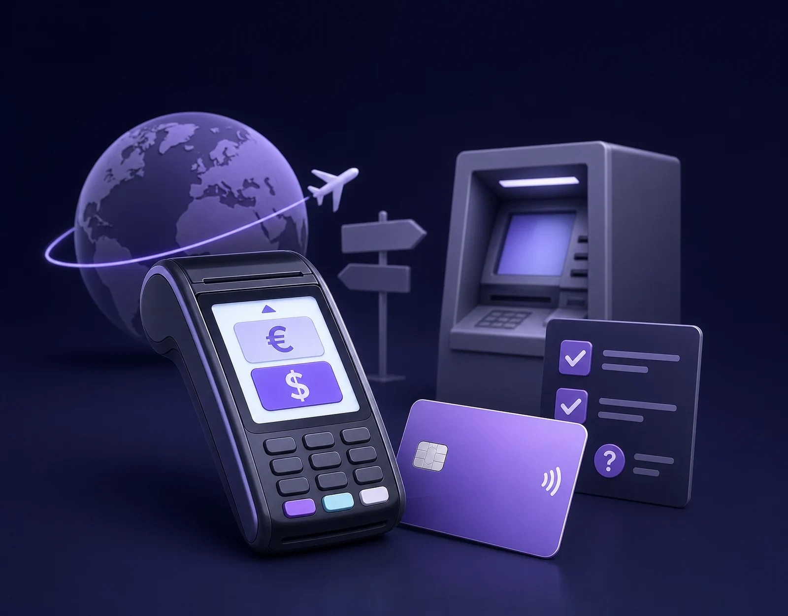 Paying abroad: choosing a currency at terminals and ATMs
